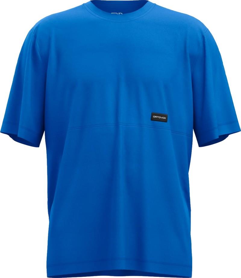 185 Merino Patch T-Shirt - Mens - blue note 1