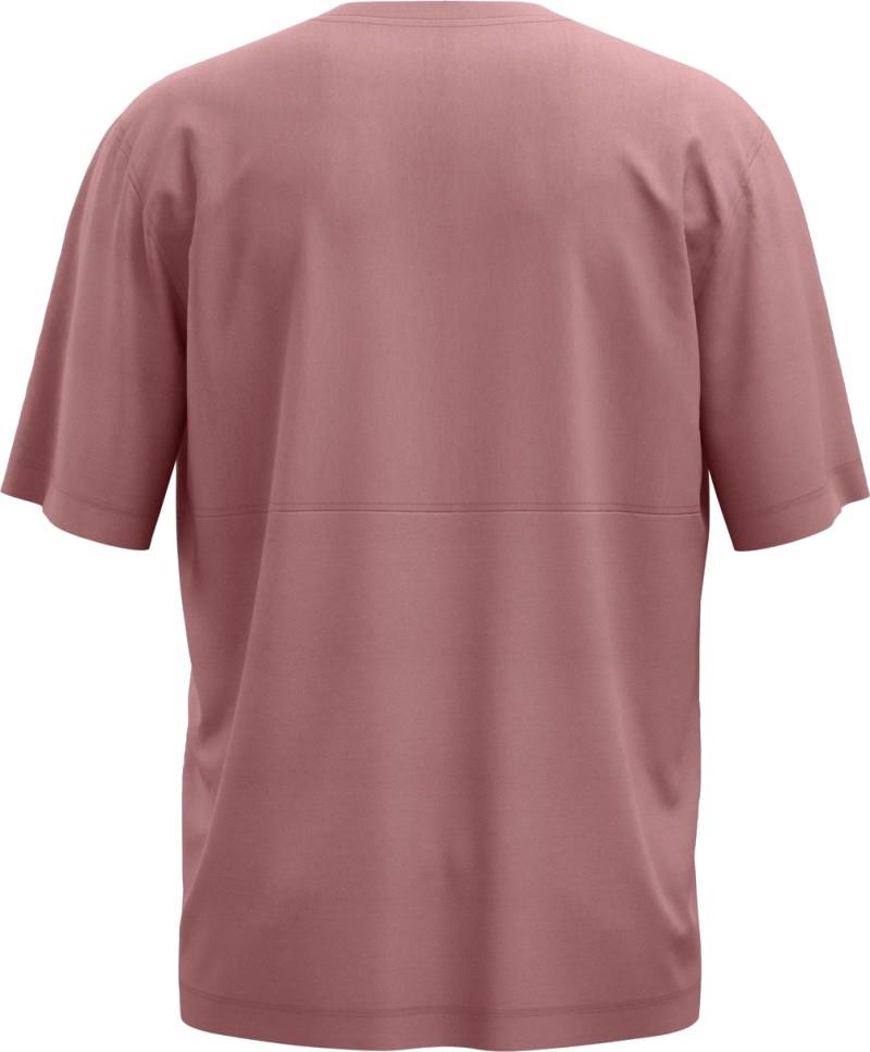 185 Merino Patch T-Shirt - Mens - dusk rose 1