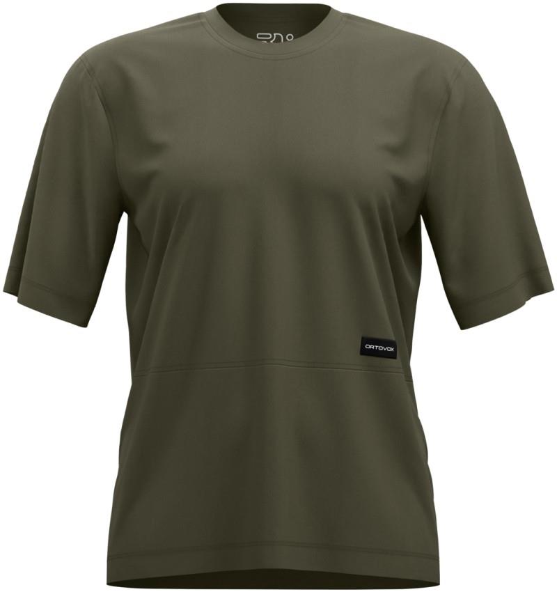 185 Merino Patch T-Shirt - Womens - dark wild herbs 1