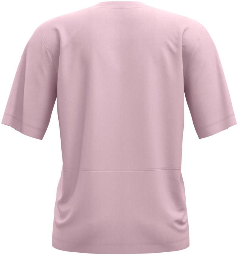 185 Merino Patch T-Shirt - Womens - dawn rose 1