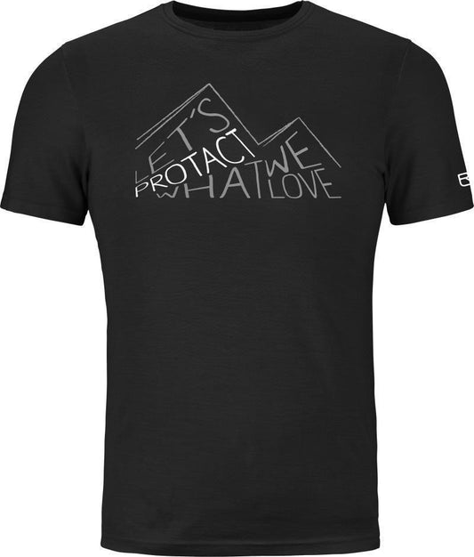 185 Merino Protact T-Shirt - Mens - Black Raven 1