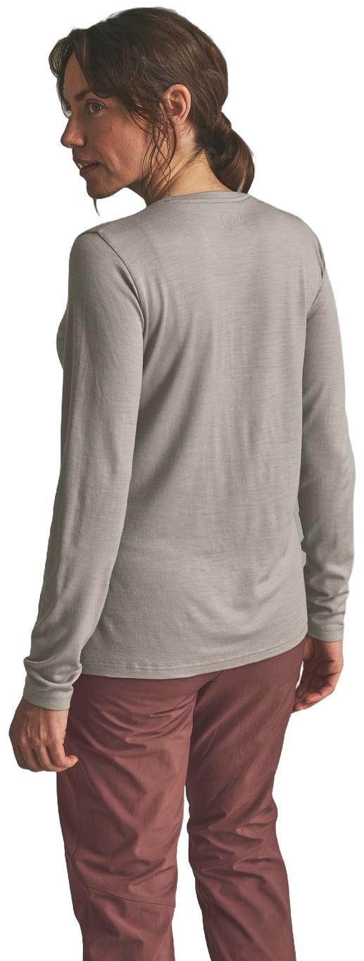 185 Merino Sunrise LS - Womens - dark linen 1