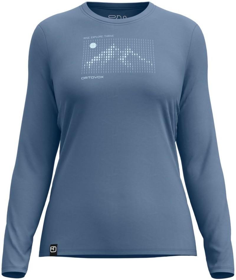 185 Merino Sunrise LS - Womens - light nunatak 1