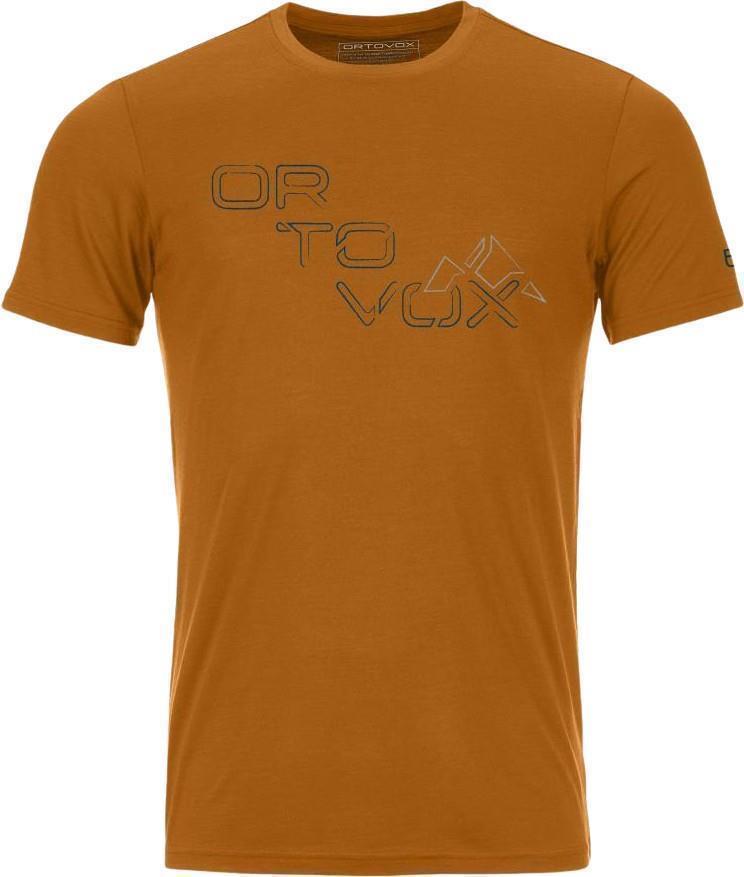 185 Merino Tangram Logo T-Shirt - Mens - Sly Fox 1