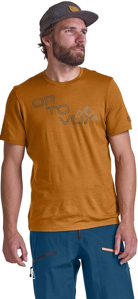 185 Merino Tangram Logo T-Shirt - Mens - Sly Fox 3