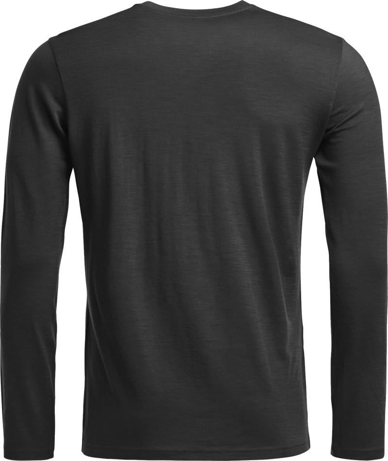 185 Rock`N`Wool LS - Mens - black raven 1
