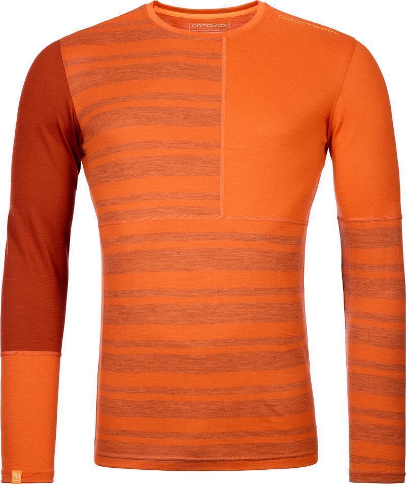 185 Rock`N`Wool LS - Mens - desert orange 1