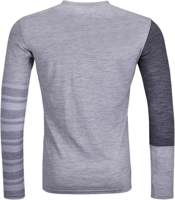 185 Rock`N`Wool LS - Mens - grey blend 1