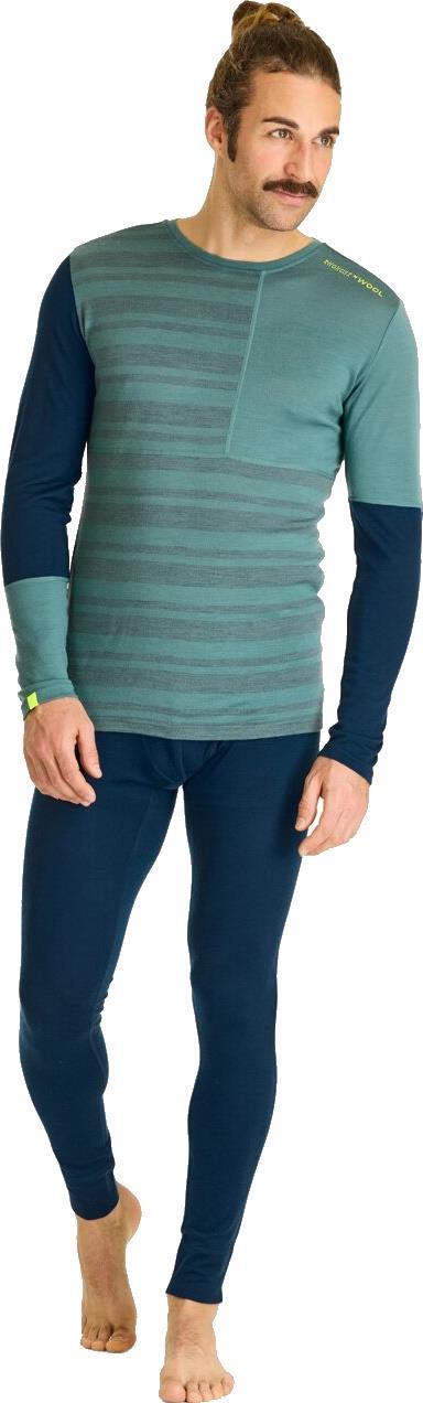 185 Rock`N`Wool Long Pants - Mens - Deep Ocean 3