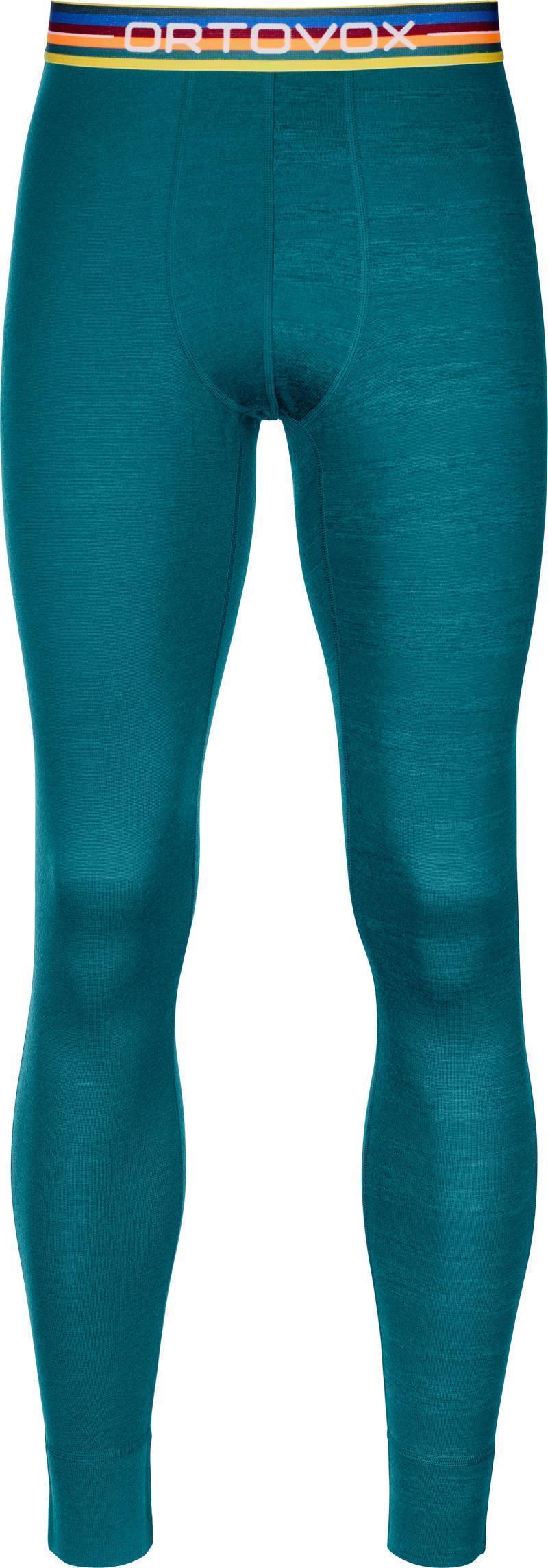 185 Rock`N`Wool Long Pants - Mens - Pacific Green 1