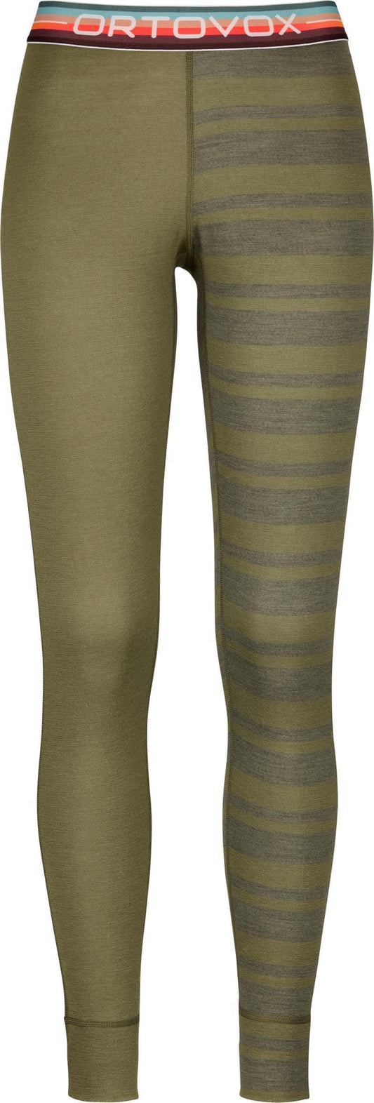 185 Rock`N`Wool Long Pants - Womens - Wild Herbs 1