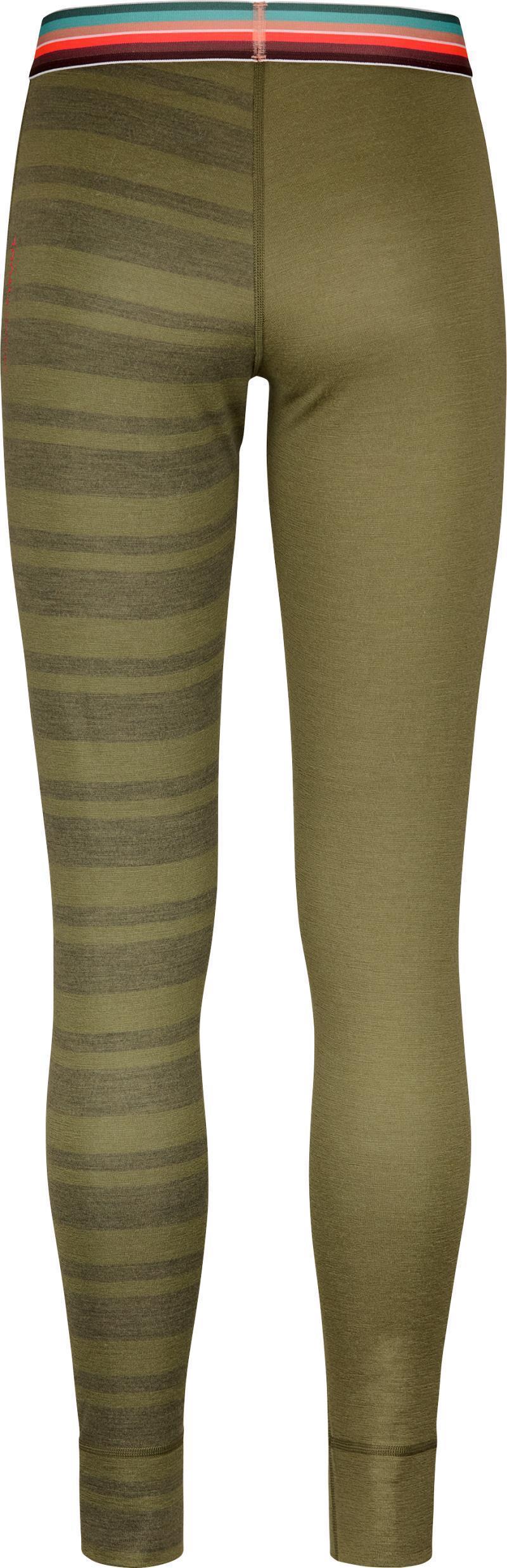 185 Rock`N`Wool Long Pants - Womens - Wild Herbs 2