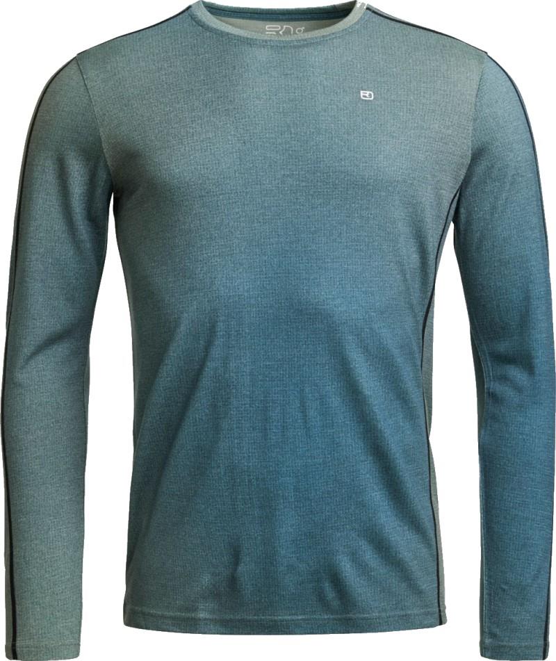 185 Rock`N`Wool Print LS - Mens - aop green sage 1