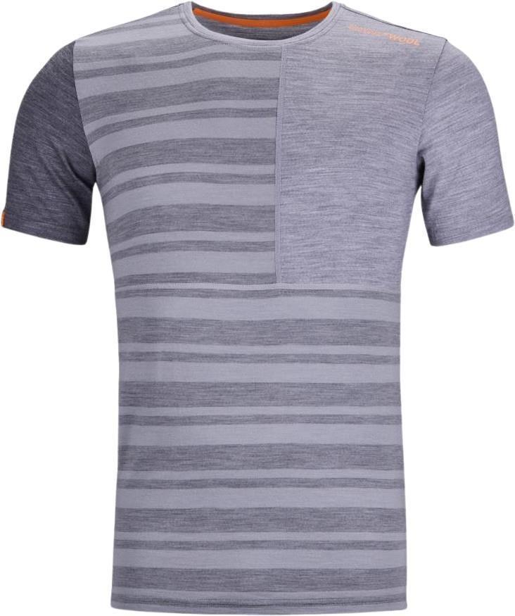 185 Rock`N`Wool SS - Mens - Grey Blend 1