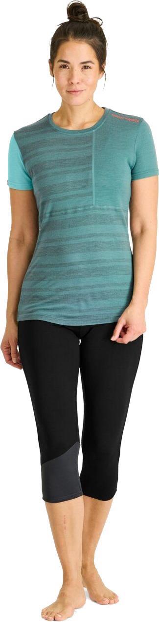 185 Rock`N`Wool SS - Womens - Arctic Grey 3