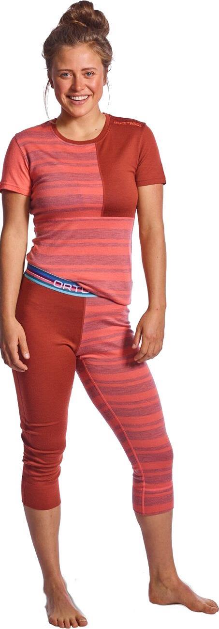 185 Rock`N`Wool SS - Womens - Coral 2