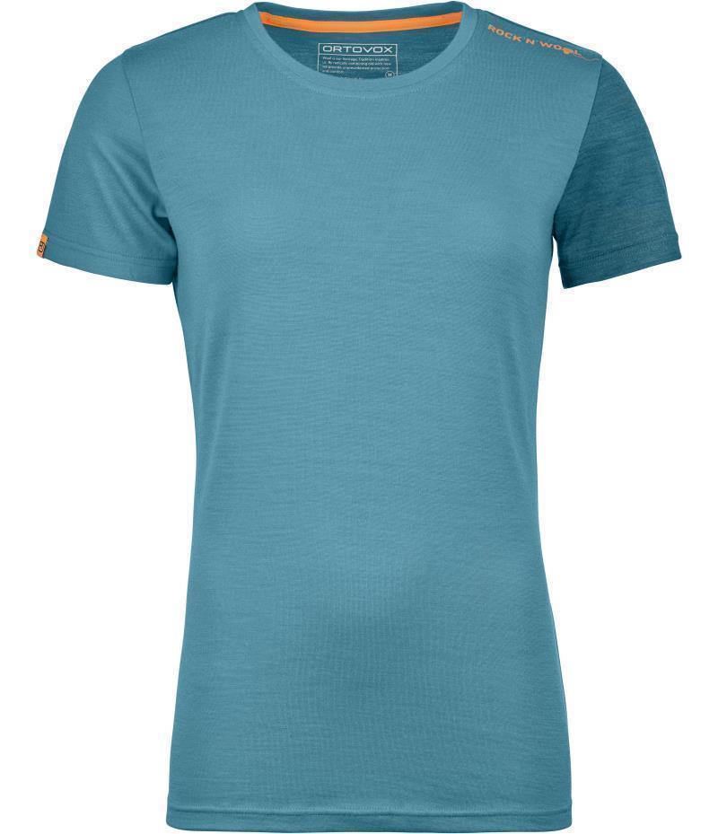 185 Rock`N`Wool SS - Womens - aqua 1