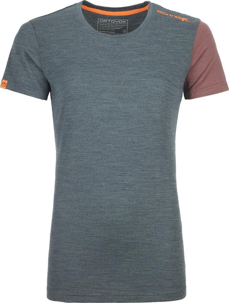 185 Rock`N`Wool SS - Womens - green forest blend 1