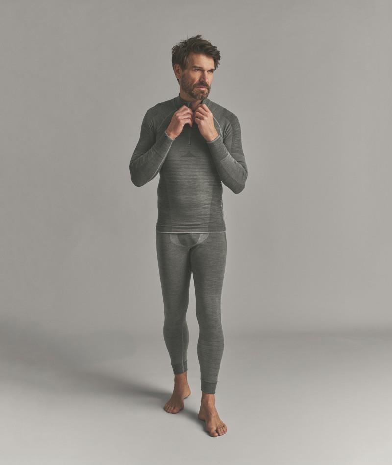 230 Competition Zip Neck - Mens - dark sage 1
