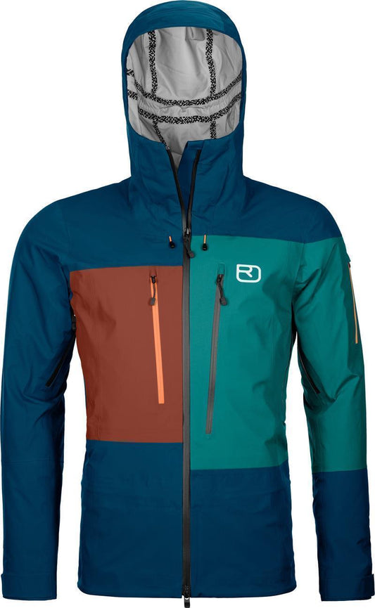 3L Deep Shell Jacket - Mens - Petrol Blue 1