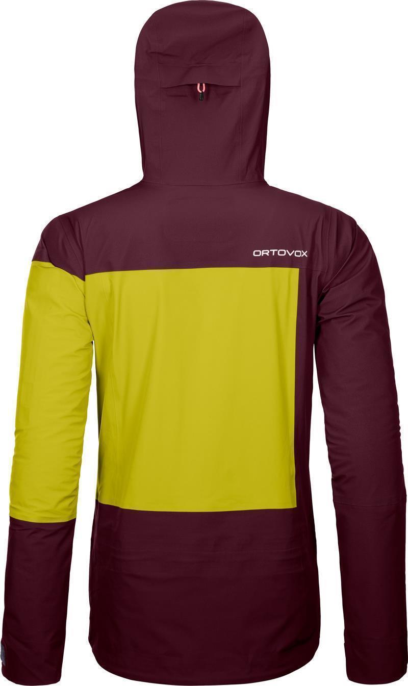 3L Deep Shell Jacket - Womens - Dark Wine 2