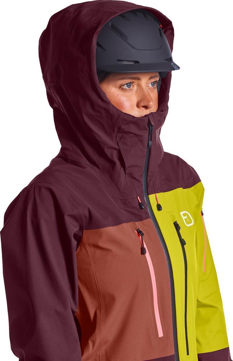 3L Deep Shell Jacket - Womens - Dark Wine 5