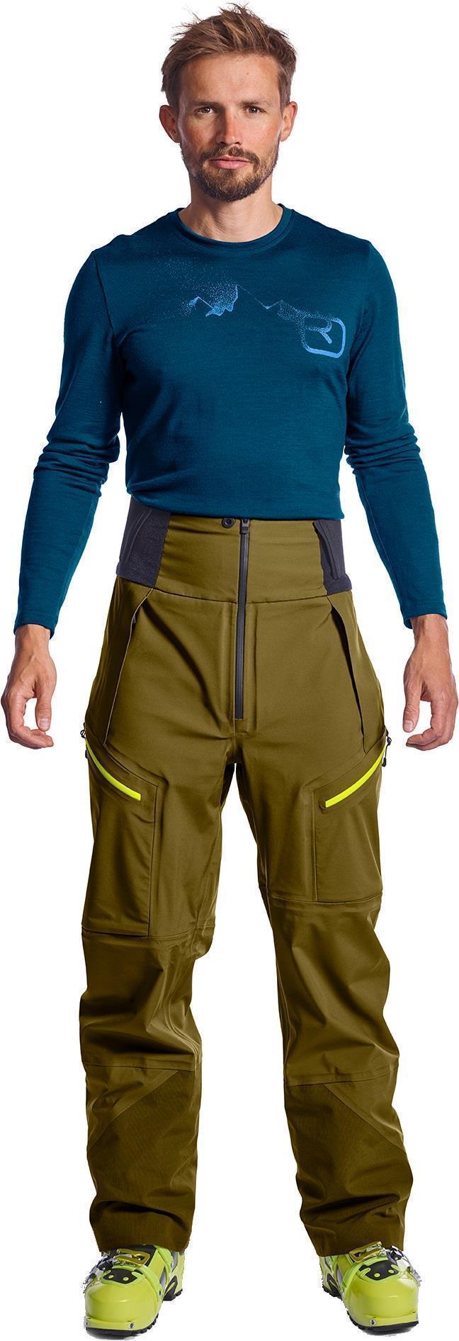 3L Guardian Shell Pants - Mens - Green Moss 3