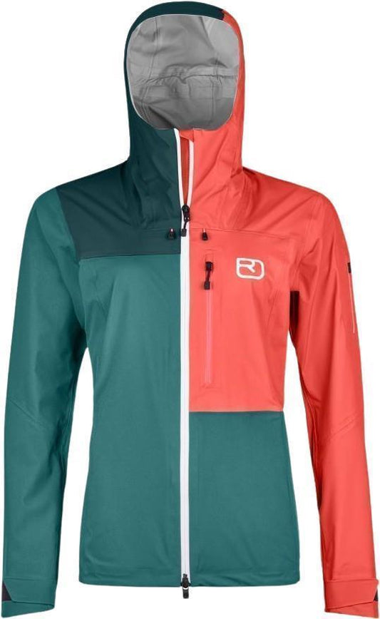3L Ortler Jacket - Womens - Pacific Green 1