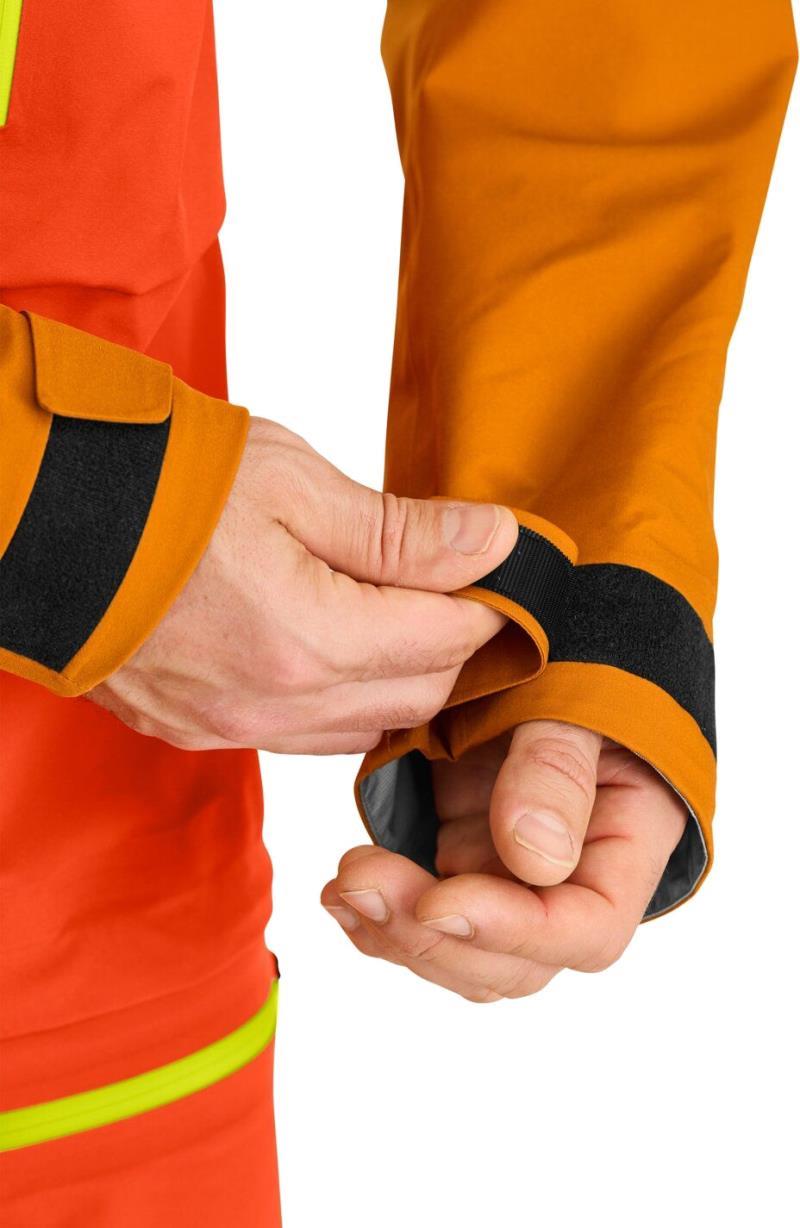 3L Ravine Shell Jacket - Mens - Hot Orange 5