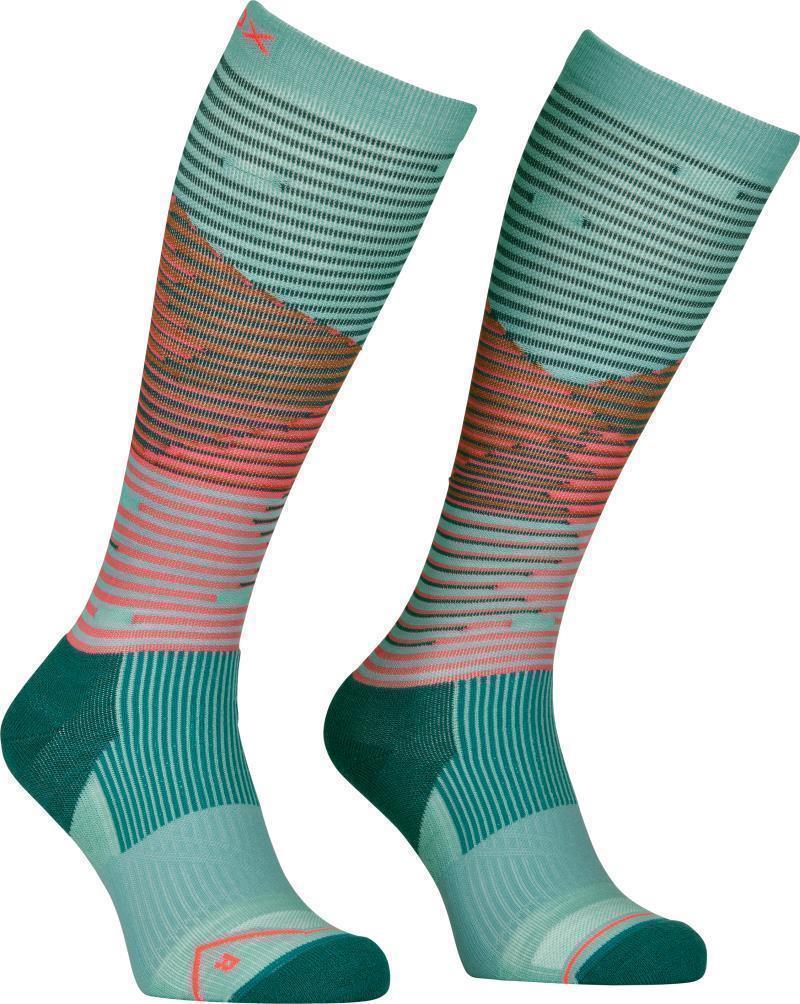 All Mountain Long Socks - Womens - Ice Waterfall 1