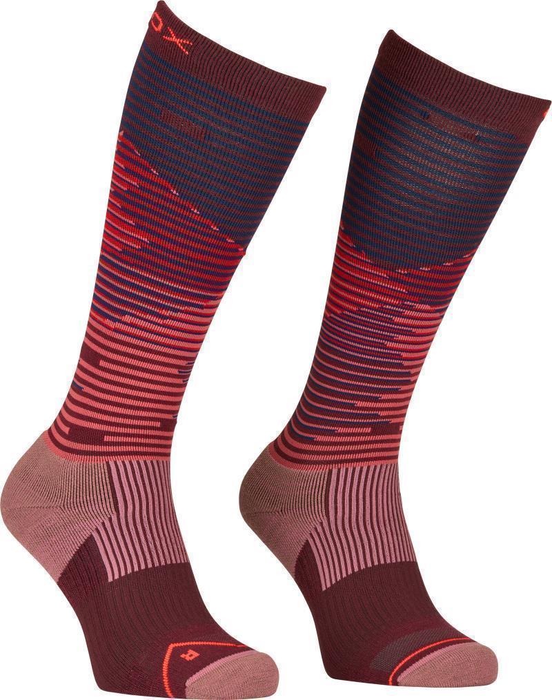 All Mountain Long Socks - Womens - Winetasting 1