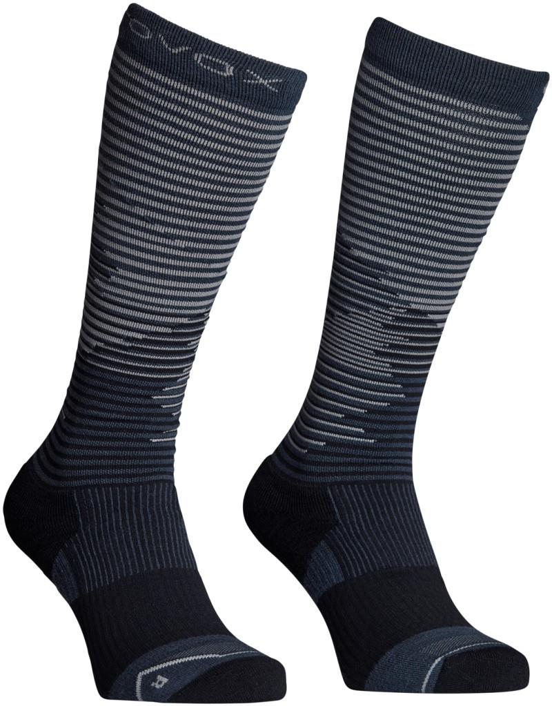 All Mountain Long Socks - Womens - black raven 1