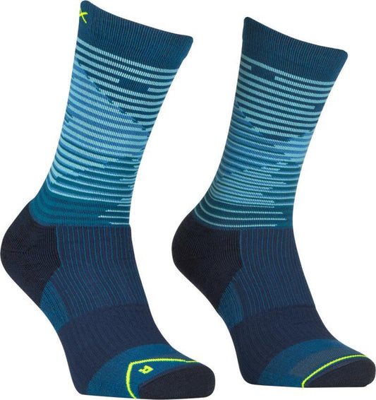 All Mountain Mid Socks - Mens - Petrol Blue 1