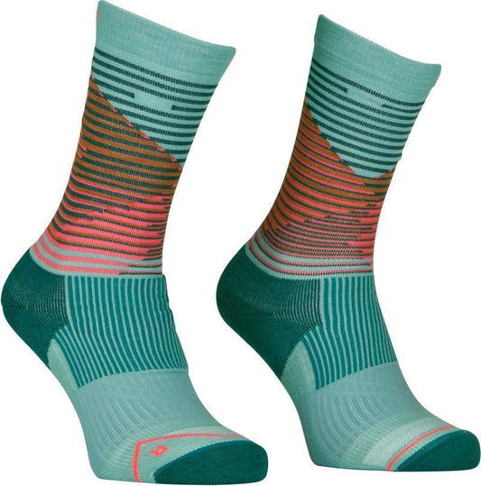 All Mountain Mid Socks - Womens - Ice Waterfall 1