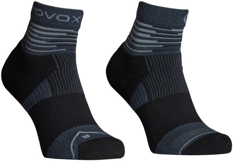 All Mountain Quarter Socks - Mens - black raven 1