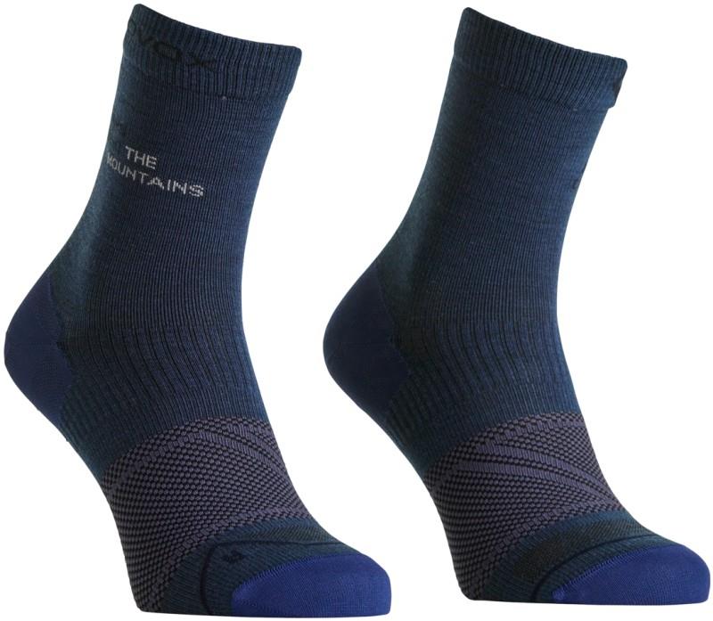 Alpine Light Compression Mid Socks - Mens - blue nunatak 1