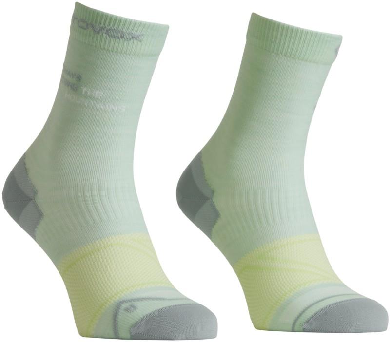 Alpine Light Compression Mid Socks - Womens - green acid 1