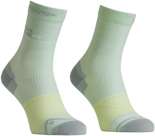 Alpine Light Compression Mid Socks - Womens - green acid 1