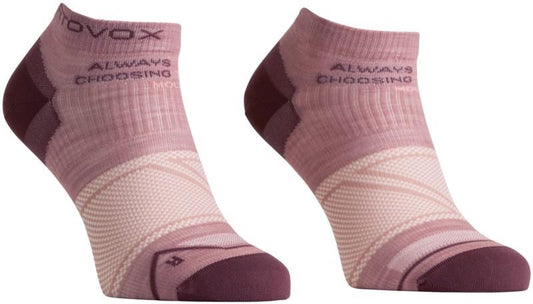 Alpine Light Low Socks - Womens - dusk rose 1