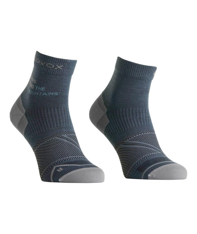 Alpine Light Quarter Socks - Womens - dark arctic grey 1