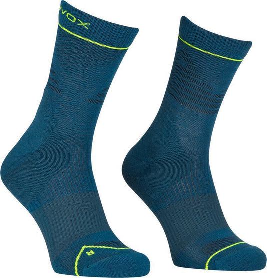 Alpine Pro Comp Mid Socks - Mens - Petrol Blue 1