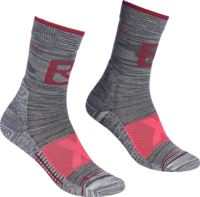 Alpinist Pro Compression Mid Socks - Womens - Grey Blend 1