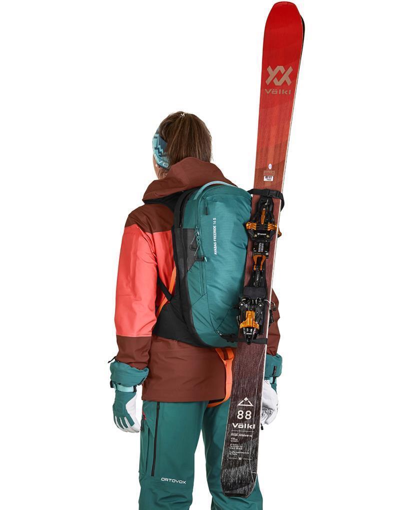 Avabag Litric Freeride 16S (Includes Avabag Unit) - Pacific Green 6