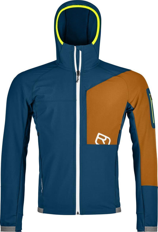 Berrino Hooded Jacket - Mens - Petrol Blue 1
