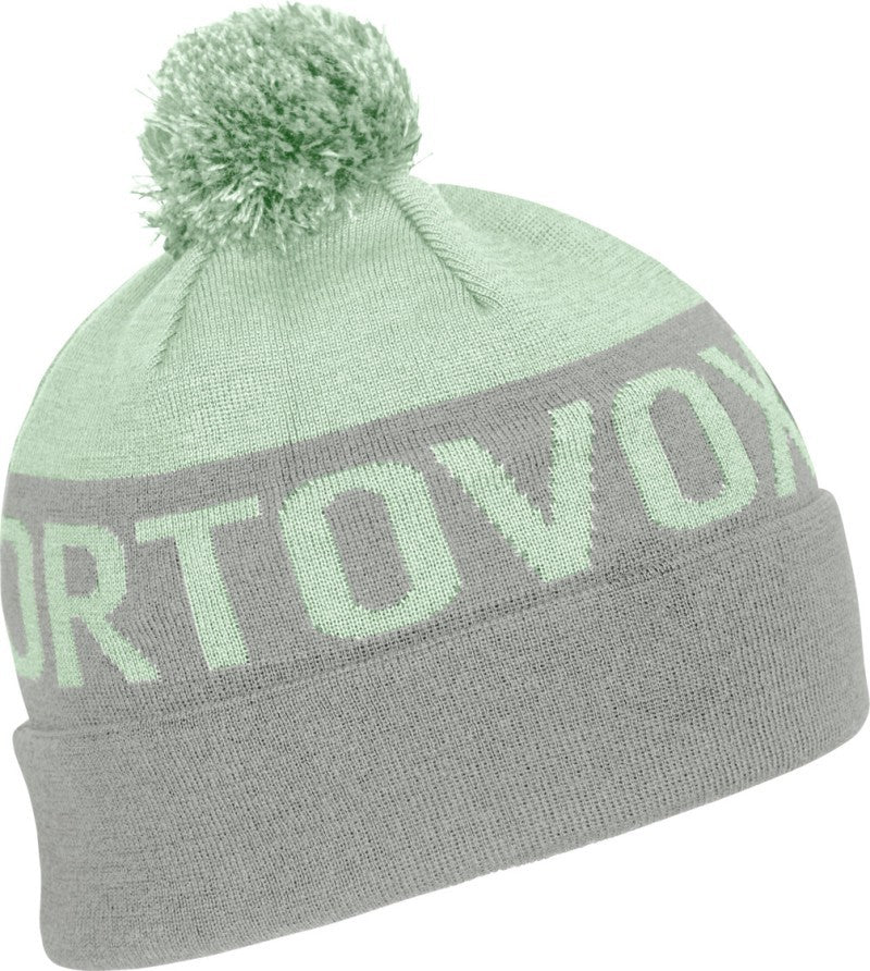 Bobble Knit Beanie - green acid 1