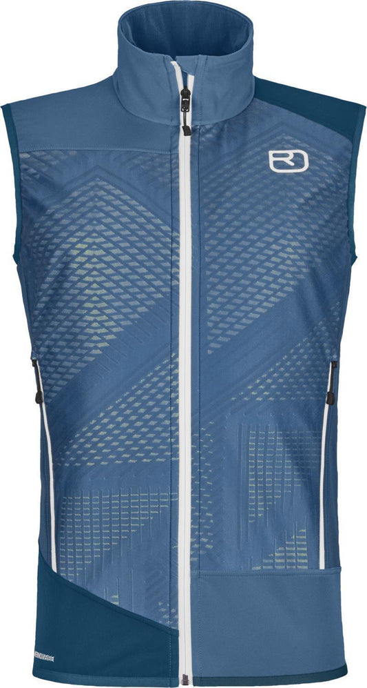 Col Becchei Vest - Mens - Mountain Blue 1