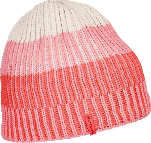 Deep Knit Beanie - Coral 1