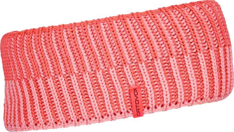Deep Knit Headband - Coral 1