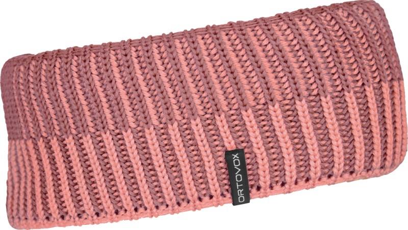 Deep Knit Headband - dusk rose 1
