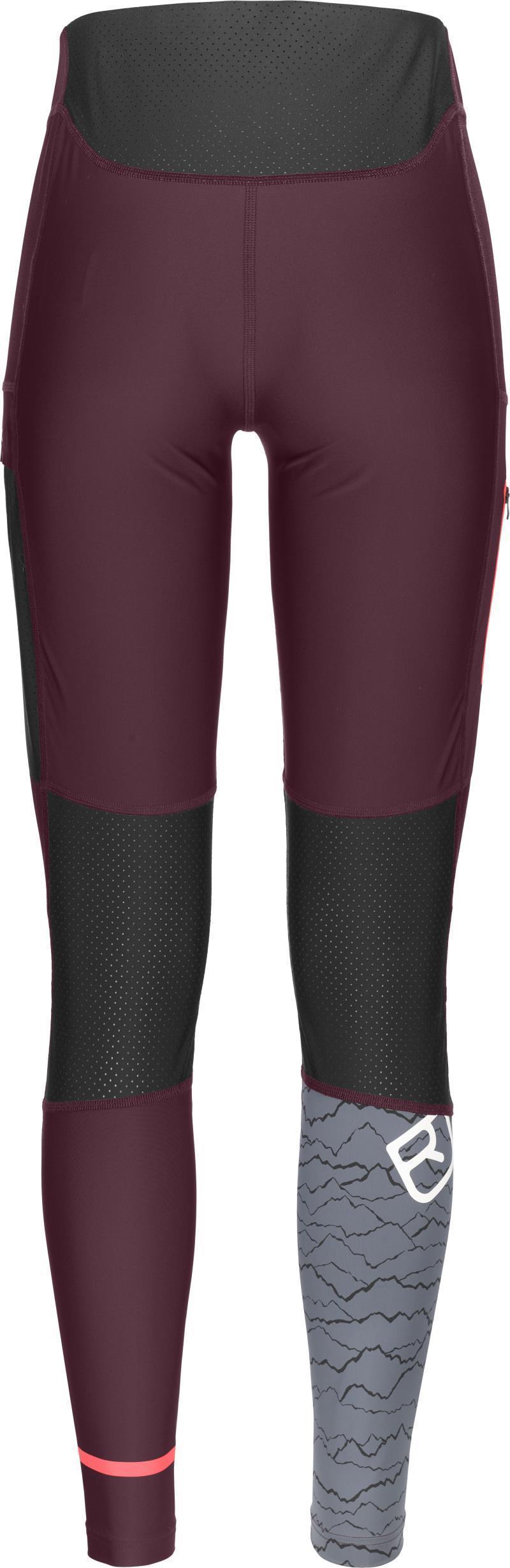 Delago Tights - Womens - Dark Wine 2